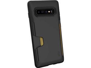 Galaxy S10 Plus Wallet CaseWallet Slayer Vol. 1 [Protective Grip Credit Card Holder Cover For Samsung] (Silk)Black Tie Affair