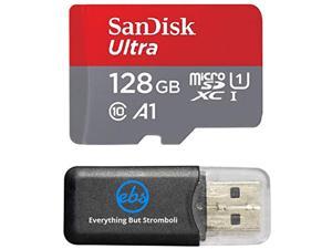 Sandisk 128Gb Ultra Micro Sdxc Memory Card Bundle Works With Samsung Galaxy J7 2017 J7 2018 J7 V 2018 Phone UhsI Class 10 Sdsquar128GGn6mn Plus Everything But Stromboli Tm Card Reader