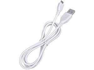 3.3Ft White Micro Usb Data/Charging Cable Charger Cord Lead For Sony Smart Bluetooth Speaker Voice Control Bsp60