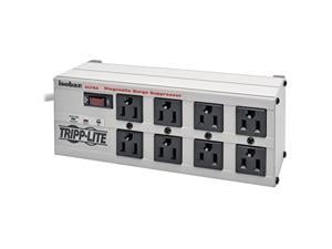Tripp Lite Isobar8ultra Isobar 8 Outlet Surge Protector Power Strip, 12Ft Cord, Right-Angle Plug, Metal Lifetime Limited Warranty & Dollar 50,000 Insurance White
