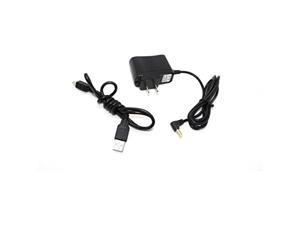 1A Ac/Dc Power Charger Adapter +Usb Cord For Sony Ereader Prs-505 Bc 505Sc 505Rc