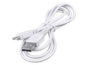 5Ft White Micro Usb Data/Charging Cable Charger Cord Lead For Sony Smart Bluetooth Speaker Voice Control Bsp60