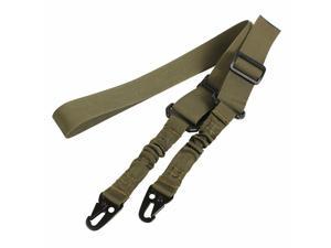 Tactical 2 Point  Sling Shoulder Strap Rifle Hunting Shot Belts Outdoor CS
