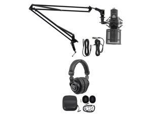 PC Gaming Streaming Twitch Bundle: RCM PRO Microphone+Headphones+Boom PC Gaming Streaming Twitch Bundle: RCM PRO Microphone+Headphones+Boom