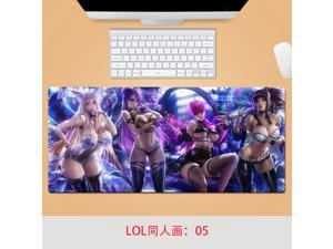 Large gaming mouse pad anime LOL  sexy girl mousepad xl for League of Legends XL XXL