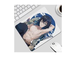 Demon Slayer Anime mouse pad Natural Rubber Gaming Mousepad Desk Mat Small Medium Size Mouse Pad