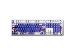 Anime Mechanical keyboard Keycaps Genshin impact 108 Keycaps Full Set DIY (excluding keyboard) Anime Mechanical keyboard Keycaps Genshin impact 108 Keycaps Full Set DIY (excluding keyboard)