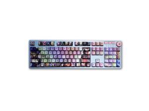 Anime Mechanical keyboard Keycaps Genshin impact 108 Keycaps Full Set DIY Anime Mechanical keyboard Keycaps Genshin impact 108 Keycaps Full Set DIY