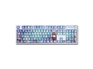 Anime Mechanical keyboard Keycaps Genshin impact 108 Keycaps Full Set DIY Anime Mechanical keyboard Keycaps Genshin impact 108 Keycaps Full Set DIY