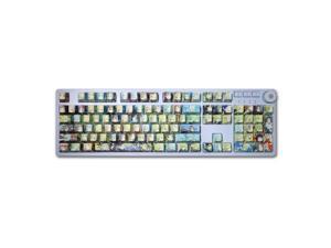 Mechanical keyboard animation keycaps Sword Art Online 108 key cap full set DIY