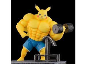 Pokemon Figures Charizard Anime Figure Muscle Figurine Bodybuilding Series Collection Birthday Gifts PVC 7 "