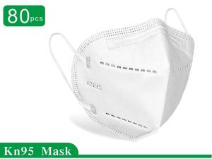80 Pcs N95 Mask Protective Respirator, pm2.5 5-Layer KN95 Mask Face Mask Adult Anti-fog Haze Dustproof Non-Woven Fabrics Mask 80 Pcs N95 Mask Protective Respirator, pm2.5 5-Layer KN95 Mask Face Mask Adult Anti-fog Haze Dustproof Non-Woven Fabrics Mask