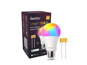 Smart Light Bulb with PowerOn Technology, AvatarControls RGBCW Dimmable Color Changing WiFi LED Light Bulbs Work with Alexa/Google Home Assistant/APP, (3000K~6200K, 900LM E26 A19 70W Equivalent) Smart Light Bulb with PowerOn Technology, AvatarControls RGBCW Dimmable Color Changing WiFi LED Light Bulbs Work with Alexa/Google Home Assistant/APP, (3000K~6200K, 900LM E26 A19 70W Equivalent)