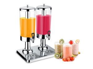 6L New Stainless Home/Commercial Restaurant Round Beverage Drink Dispenser Cold Drink Machine w/Cold Ice Juice Soy Milk Dispensers 6L New Stainless Home/Commercial Restaurant Round Beverage Drink Dispenser Cold Drink Machine w/Cold Ice Juice Soy Milk Dispensers