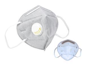 15 Pieces KN95 Mask JINJIANG Reusable Activated Carbon Mask 6-layers - Valved Face Mask N95 FFP2 with breathing valve Gray 15 Pieces KN95 Mask JINJIANG Reusable Activated Carbon Mask 6-layers - Valved Face Mask N95 FFP2 with breathing valve Gray