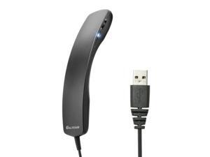 ALTEAM Wired Portable USB Handset Plug and Play with 2 Meter Long Cable for Softphone Retro Style Lightweight 78g, Volume Control, Microphone Mute, for Skype Voip Office Desktop PC Laptop Call Center ALTEAM Wired Portable USB Handset Plug and Play with 2 Meter Long Cable for Softphone Retro Style Lightweight 78g, Volume Control, Microphone Mute, for Skype Voip Office Desktop PC Laptop Call Center