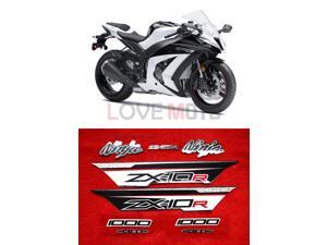 LoveMoto Whole Vehicle Decals Stickers for 11 12 13 14 15 ZX-10R ZX10R Ninja kawasaki 2011 2012 2013 2014 2015 Motorcycle Full kit Decals (Black & White) LoveMoto Whole Vehicle Decals Stickers for 11 12 13 14 15 ZX-10R ZX10R Ninja kawasaki 2011 2012 2013 2014 2015 Motorcycle Full kit Decals (Black & White)