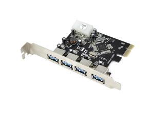 4 Port 5Gbps USB 3.0 PCI-E PCI Express Card Adapter for XP Vista Win 7 8 4 Port 5Gbps USB 3.0 PCI-E PCI Express Card Adapter for XP Vista Win 7 8