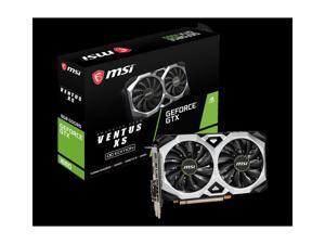 MSI GeForce GTX 1660 DirectX 12 GTX 1660 VENTUS XS C 6G OCV1 6GB 192-Bit GDDR5 PCI Express 3.0 x16 Video Card MSI GeForce GTX 1660 DirectX 12 GTX 1660 VENTUS XS C 6G OCV1 6GB 192-Bit GDDR5 PCI Express 3.0 x16 Video Card
