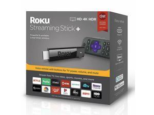 Roku 4K HD HDR Media Streaming Stick+ Voice Remote 3810R