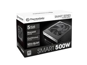 Thermaltake Smart 500W 80 PLUS ATX12V 2.3 Power Supply (Black)