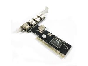 X-MEDIA 5-Port (4+1) High Speed USB 2.0 PCI Host Controller Card Adapter X-MEDIA 5-Port (4+1) High Speed USB 2.0 PCI Host Controller Card Adapter