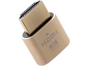 4K HDMI Dummy Plug - High Resolution Virtual Monitor Display Emulator, New Generation Headless Display Adapter Supports up to 3840x2160@60Hz, 1080@120Hz DVI EDID Emulator 4K HDMI Dummy Plug - High Resolution Virtual Monitor Display Emulator, New Generation Headless Display Adapter Supports up to 3840x2160@60Hz, 1080@120Hz DVI EDID Emulator