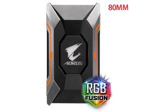 GIGABYTE AORUS N10 SLI HB Bridge RGB Light Supports AORUS Dual Graphics Card Crossfire 80MM