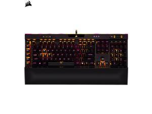 Corsair K95 RGB PLATINUM SE Mechanical Gaming Keyboard, Cherry MX Silver, Backlit RGB LED, 6 Programmable Macro Keys,Dedicated Media Key,Detachable Palm Rest Included