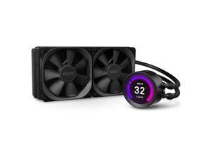 NZXT Kraken Z53 240mm - RL-KRZ53-01 - AIO RGB CPU Liquid Cooler - Customizable LCD Display - Improved Pump - Powered by CAM V4 - RGB Connector - Aer P 120mm Radiator Fans (2 Included)