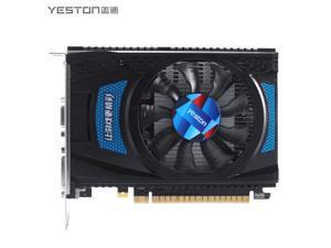 Yeston Radeon RX 550 4G D5 TF Gaming Graphics Card Video Card GPU Fan Edition, 4G/128bit/GDDR5 PCI-Express 3.0x8 ,DVI-D+HDMI+DP desktop PC Graphics Card (RX550-4G D5 TD) Yeston Radeon RX 550 4G D5 TF Gaming Graphics Card Video Card GPU Fan Edition, 4G/128bit/GDDR5 PCI-Express 3.0x8 ,DVI-D+HDMI+DP desktop PC Graphics Card (RX550-4G D5 TD)