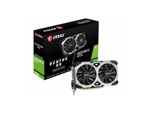 MSI Ventus GeForce GTX 1660 6GB GDDR5 PCI Express 3.0 x16 Video Card GTX 1660 VENTUS XS C 6G OCV1,6GB 192-Bit GDDR5 PCI Express 3.0 x16 Video Card MSI Ventus GeForce GTX 1660 6GB GDDR5 PCI Express 3.0 x16 Video Card GTX 1660 VENTUS XS C 6G OCV1,6GB 192-Bit GDDR5 PCI Express 3.0 x16 Video Card