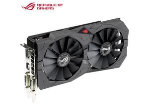 ASUS Radeon RX 580 8GB GDDR5 CrossFireX Support Video Card ROG-RX580-2048SP-8G -OEM Packaging, BrandNew, Without Box, No Warranty