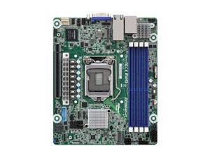 AsRock Rack E3C256D4ID-2T Mini ITX Server Motherboard LGA 1200 Intel C256