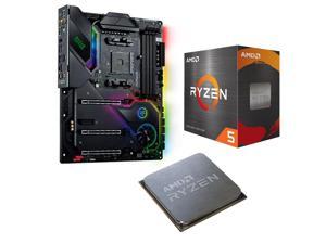 AMD Ryzen 5 5600 - Ryzen 5 5000 Series Vermeer (Zen 3) 6-Core 3.5 GHz Socket AM4 65W Desktop Processor and ASRock X570 TAICHI RAZER Edition AM4 AMD X570 SATA 6Gb/s ATX AMD Motherboard