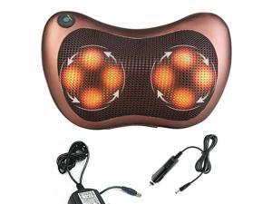 Cordless Infrared Heating Massager Pillow w/ Heat Massage, 8 Heads