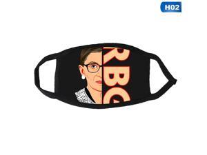 2020 Ruth Bader Ginsburg 3D Printd Adult Mask Black Cotton Rbg Dissent Collar Face Mask Windproof Reusable Half Face Mouth Cover 2020 Ruth Bader Ginsburg 3D Printd Adult Mask Black Cotton Rbg Dissent Collar Face Mask Windproof Reusable Half Face Mouth Cover