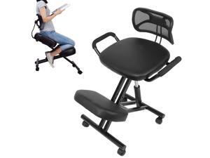 Back Support Kneeling Chair Ergonomic Posture Correction Adjustable Knee Stool Back Support Kneeling Chair Ergonomic Posture Correction Adjustable Knee Stool