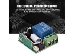 1Ch DC 12V Relay Module Wireless Remote Control Switch Transmitter & Receiver 1Ch DC 12V Relay Module Wireless Remote Control Switch Transmitter & Receiver