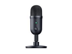 Razer Seiren V2 X USB Condenser Microphone for Streaming and Gaming on PC: Supercardioid Pickup Pattern - Integrated Digital Limiter - Mic Monitoring and Gain Control - Built-in Shock Absorber