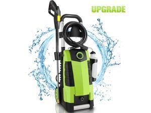 Electric high pressure washer, 3000PSI high pressure washer, suitable for cleaning of car fence terrace garden, 1.7GPM 1800W power washer, green Electric high pressure washer, 3000PSI high pressure washer, suitable for cleaning of car fence terrace garden, 1.7GPM 1800W power washer, green