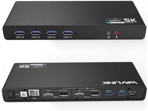 USB 3.0 Universal Laptop Docking Station,USB C to 5K/ Dual 4K @60Hz Video Outputs Dual Monitor for Windows,(2 HDMI & 2 DP, Gigabit Ethernet, 6 USB 3.0,) DL6950-PD Function Not Supported USB 3.0 Universal Laptop Docking Station,USB C to 5K/ Dual 4K @60Hz Video Outputs Dual Monitor for Windows,(2 HDMI & 2 DP, Gigabit Ethernet, 6 USB 3.0,) DL6950-PD Function Not Supported