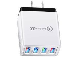 Multi-Port Fast Quick Charge QC 4 Ports USB HUB Travel Wall Charger Adapter Plug For iPhone 11 Pro Max XS XR X 8 7 Plus, iPad, Galaxy S10 S9 S8 S7 Note 10+ 9 8 Multi-Port Fast Quick Charge QC 4 Ports USB HUB Travel Wall Charger Adapter Plug For iPhone 11 Pro Max XS XR X 8 7 Plus, iPad, Galaxy S10 S9 S8 S7 Note 10+ 9 8