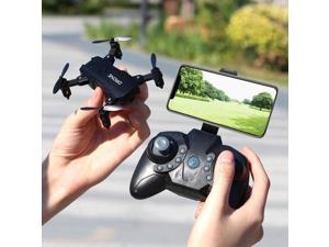 S107 Foldable Mini Drone RC 4K FPV HD Camera Wifi FPV Dron Selfie RC Helicopter Juguetes Toys for Boys Girls Kids