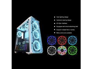 Aofa Mute RGB LED Light Cooling Fan Heat Dissipation Heatsink for Computer PC Case Aofa Mute RGB LED Light Cooling Fan Heat Dissipation Heatsink for Computer PC Case