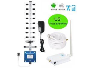 AT&T T-Mobile MetroPCS Cellular One 1900Mhz Cell Phone Signal Booster Band2 GSM 3G 4G LTE U.S. Cellular 65dB Mobile Signal Amplifier Kit with 50ft Coaxial Cable YAMI Outdoor Antenna Whip Indoor AT&T T-Mobile MetroPCS Cellular One 1900Mhz Cell Phone Signal Booster Band2 GSM 3G 4G LTE U.S. Cellular 65dB Mobile Signal Amplifier Kit with 50ft Coaxial Cable YAMI Outdoor Antenna Whip Indoor