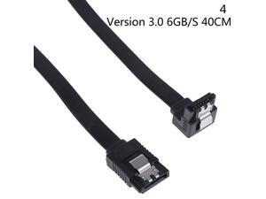 Computer cables SATA 3.0 III SATA3 6Gb/S SSD hard drive data right angle cable Computer cables SATA 3.0 III SATA3 6Gb/S SSD hard drive data right angle cable
