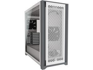 Corsair 5000D Airflow Tempered Glass Mid-Tower ATX PC Case - White Corsair 5000D Airflow Tempered Glass Mid-Tower ATX PC Case - White
