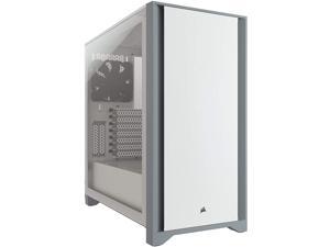Corsair 5000D Airflow Tempered Glass Mid-Tower ATX PC Case - White Corsair 5000D Airflow Tempered Glass Mid-Tower ATX PC Case - White