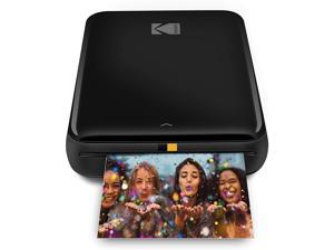 KODAK Step Wireless Mobile Photo Mini Printer (Black) Compatible w/ iOS & Android, NFC & Bluetooth Devices